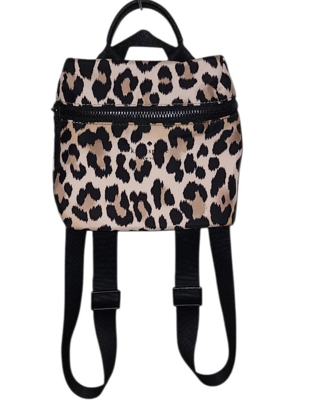 Kate Spade Leopard Print Nylon Mini Convertible Crossbody/Backpack